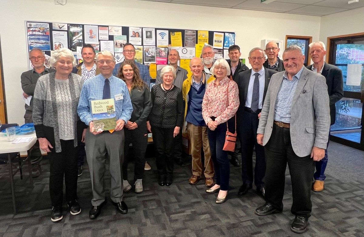 Successful launch of new book ‘Redwood Bush,&nbsp;Tawa’